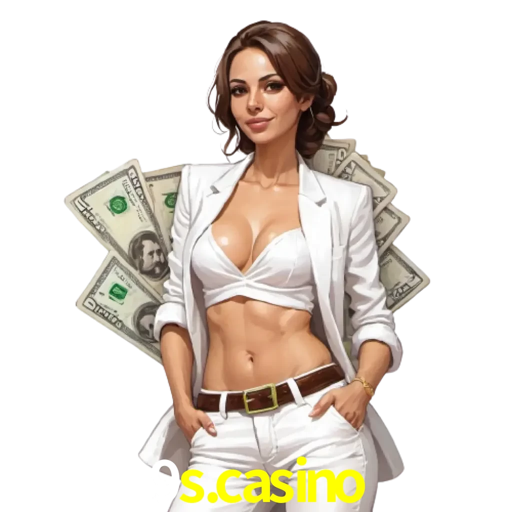 woman with money playing in 9S.CASINO bet casino
